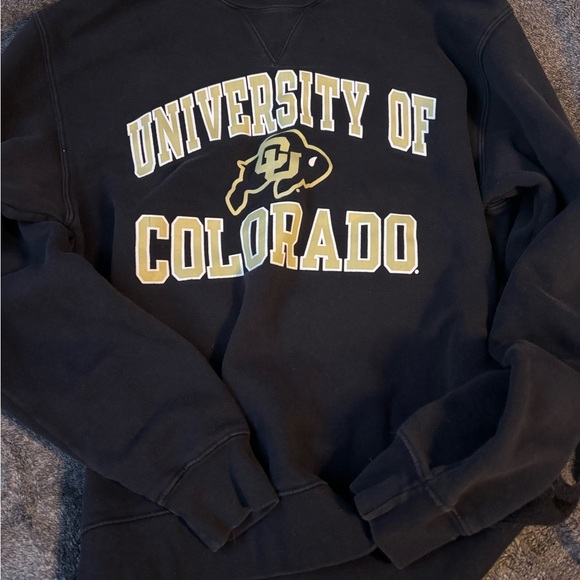 University of Colorado Black Sweatshirt - Picture 1 of 3